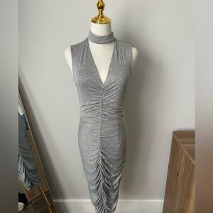 Bailey 44 Light Heather Gray Knit Top-M